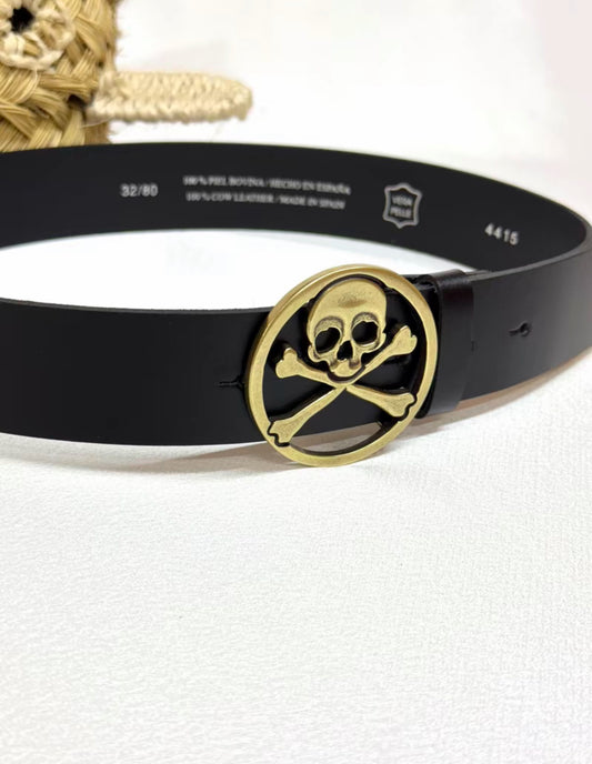 Cinturón calavera