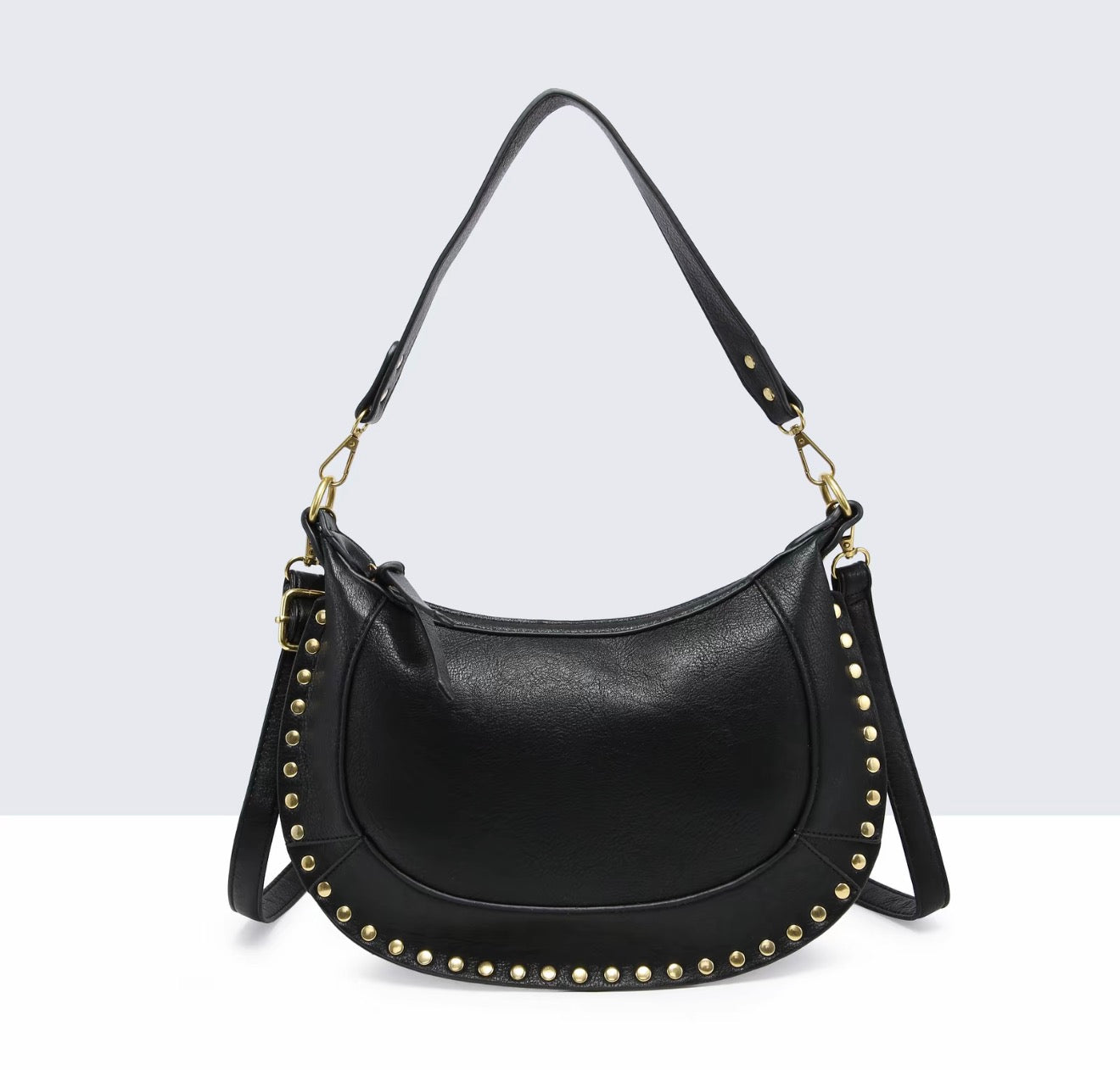 Bolso tachas negro