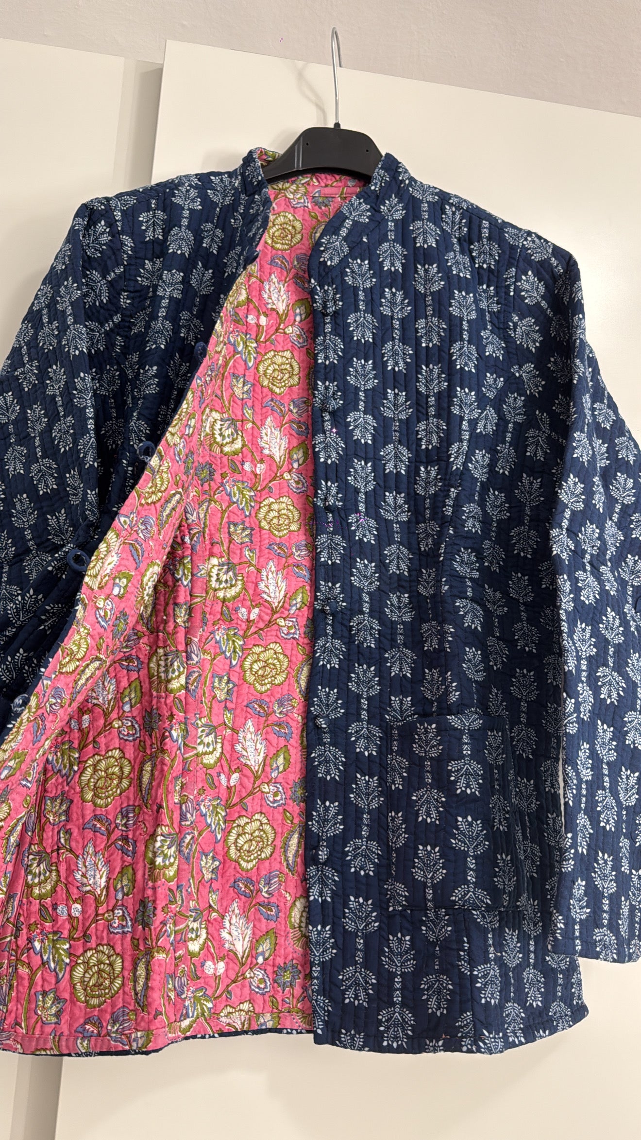 Chaqueta acolchada reversible