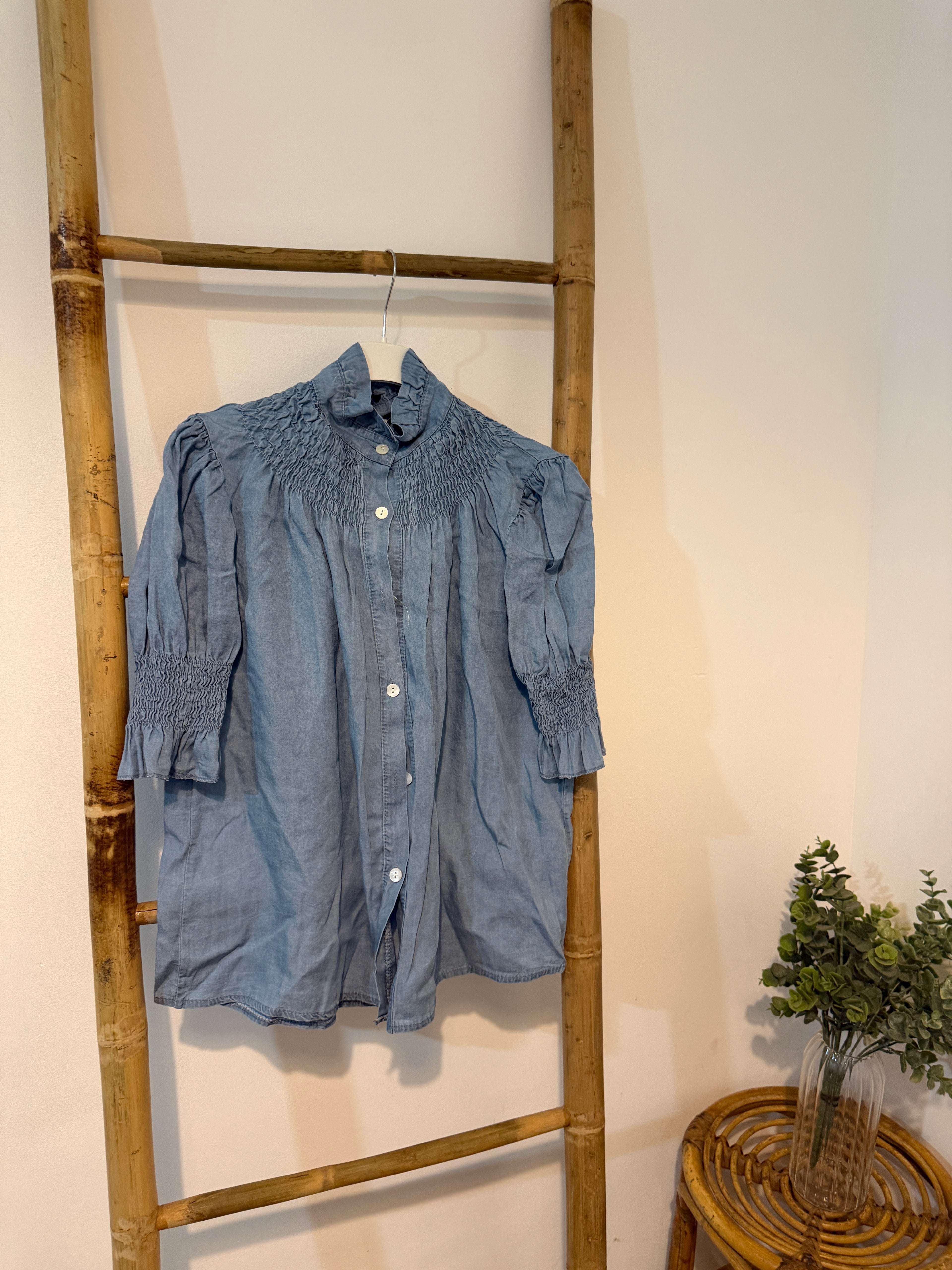 Blusa abeja vaquera