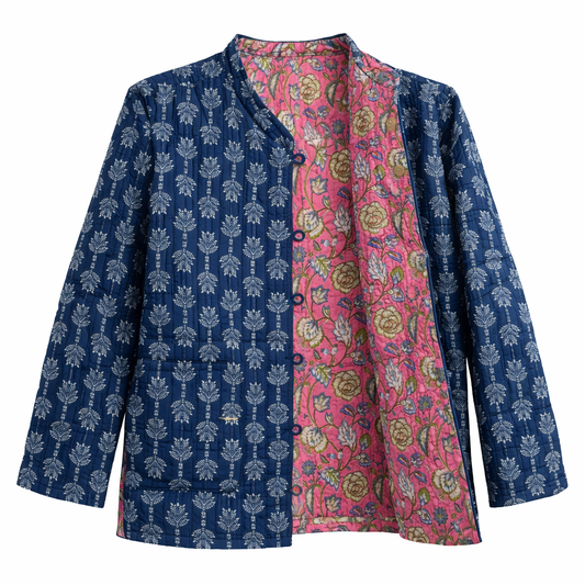 Chaqueta acolchada reversible