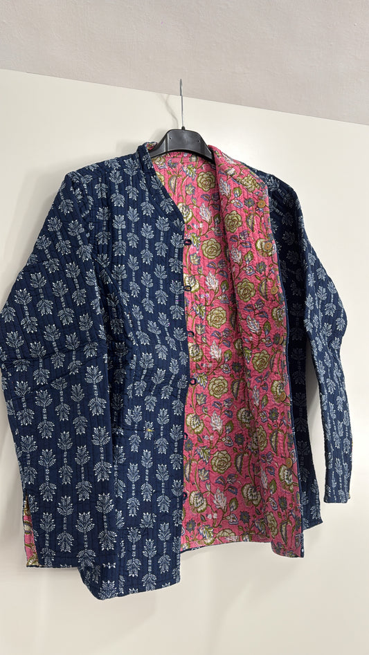 Chaqueta acolchada reversible