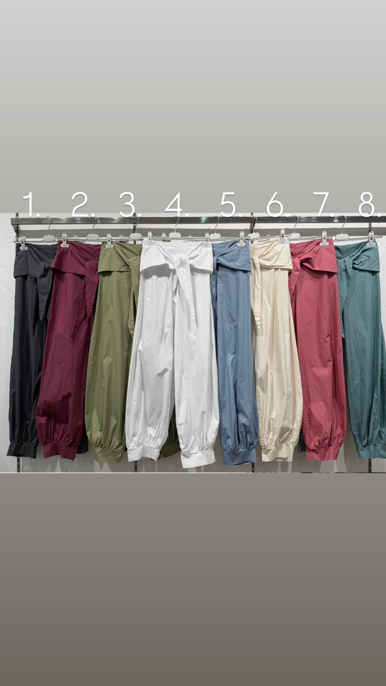 Pantalon bombacho lazo