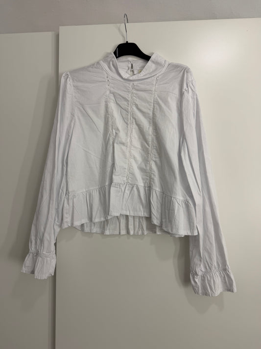 Camisa lisa con cuerpo