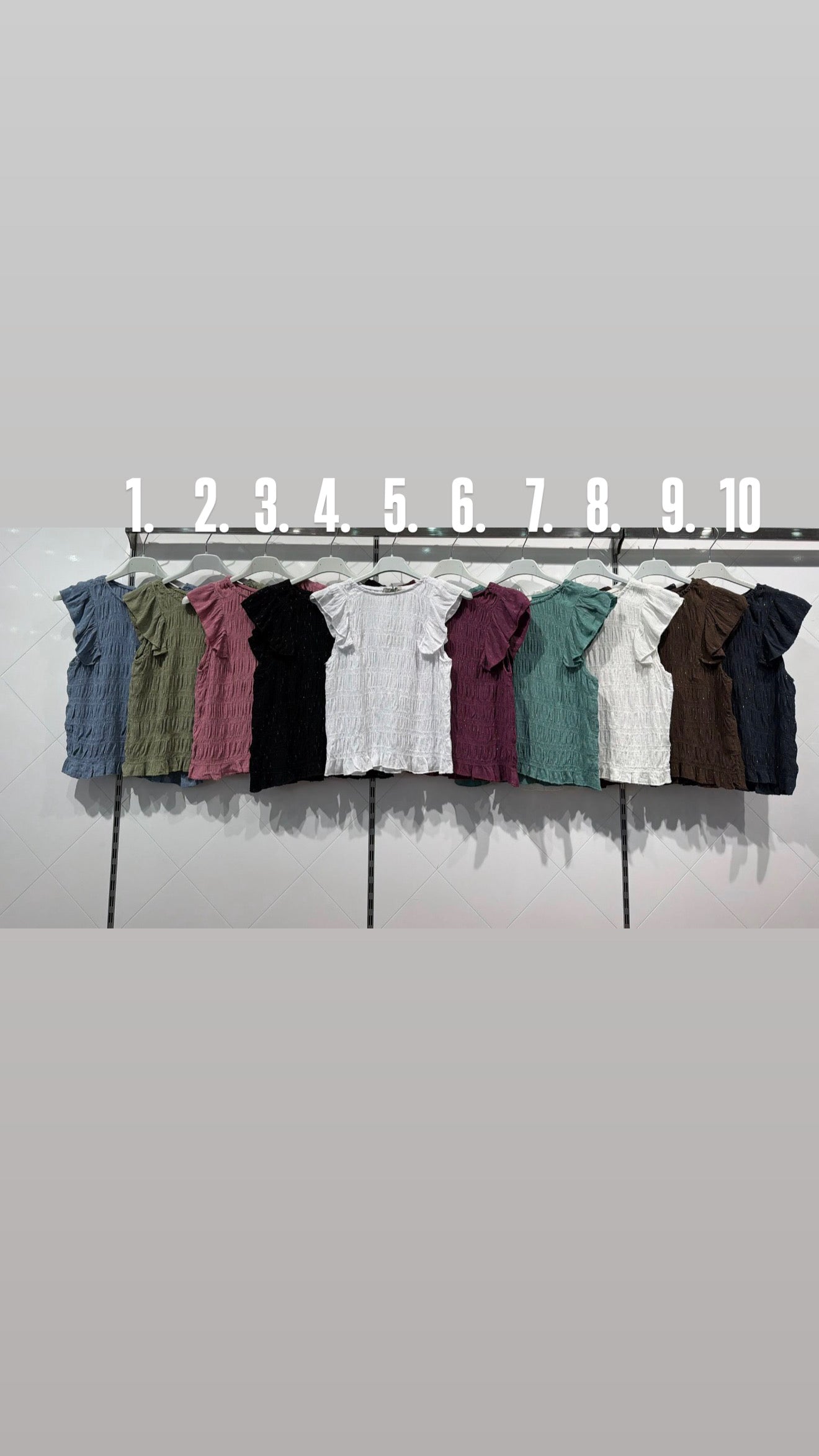 Camisa nido