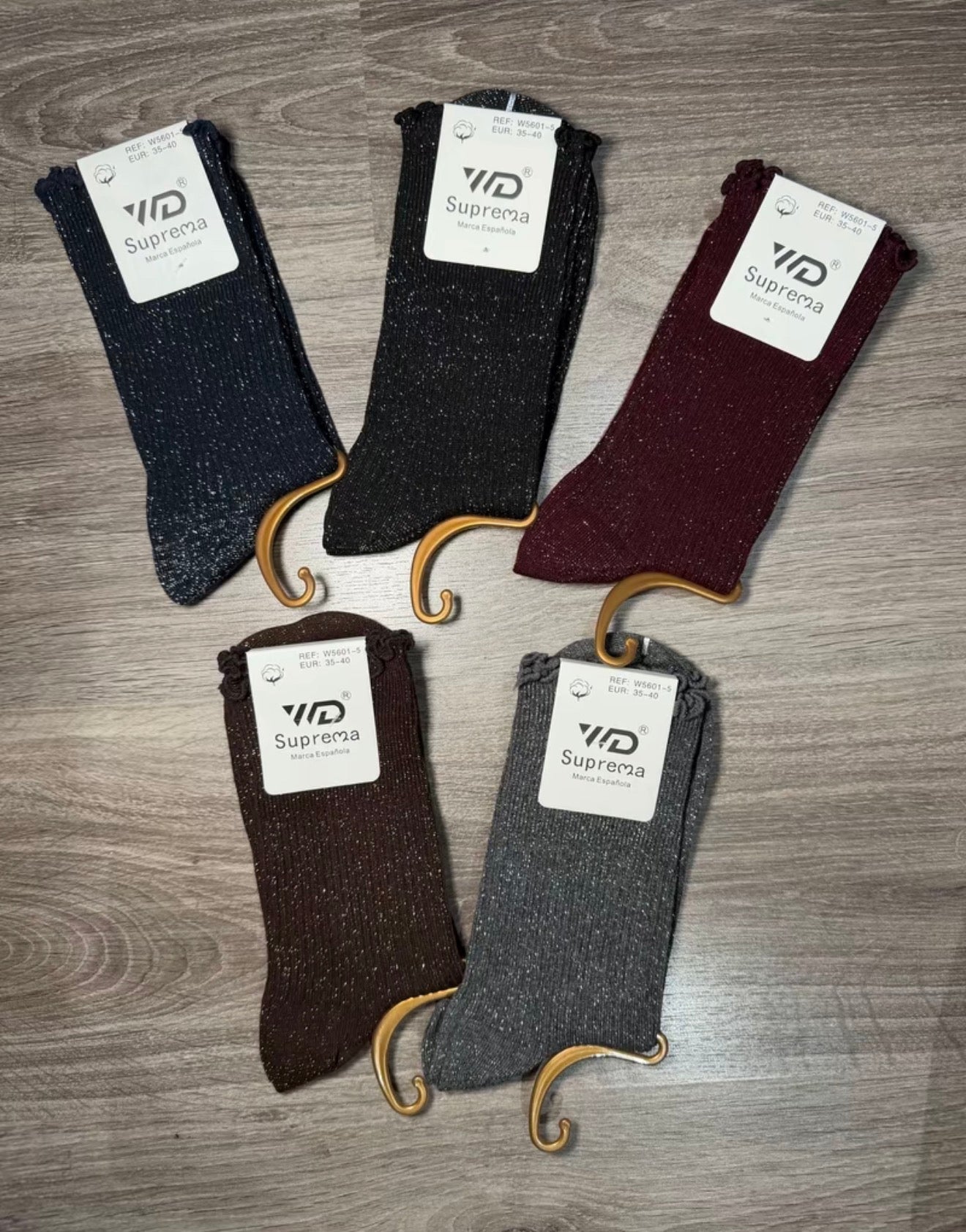 Calcetines brillo