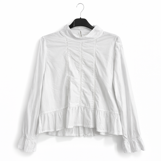 Camisa lisa con cuerpo