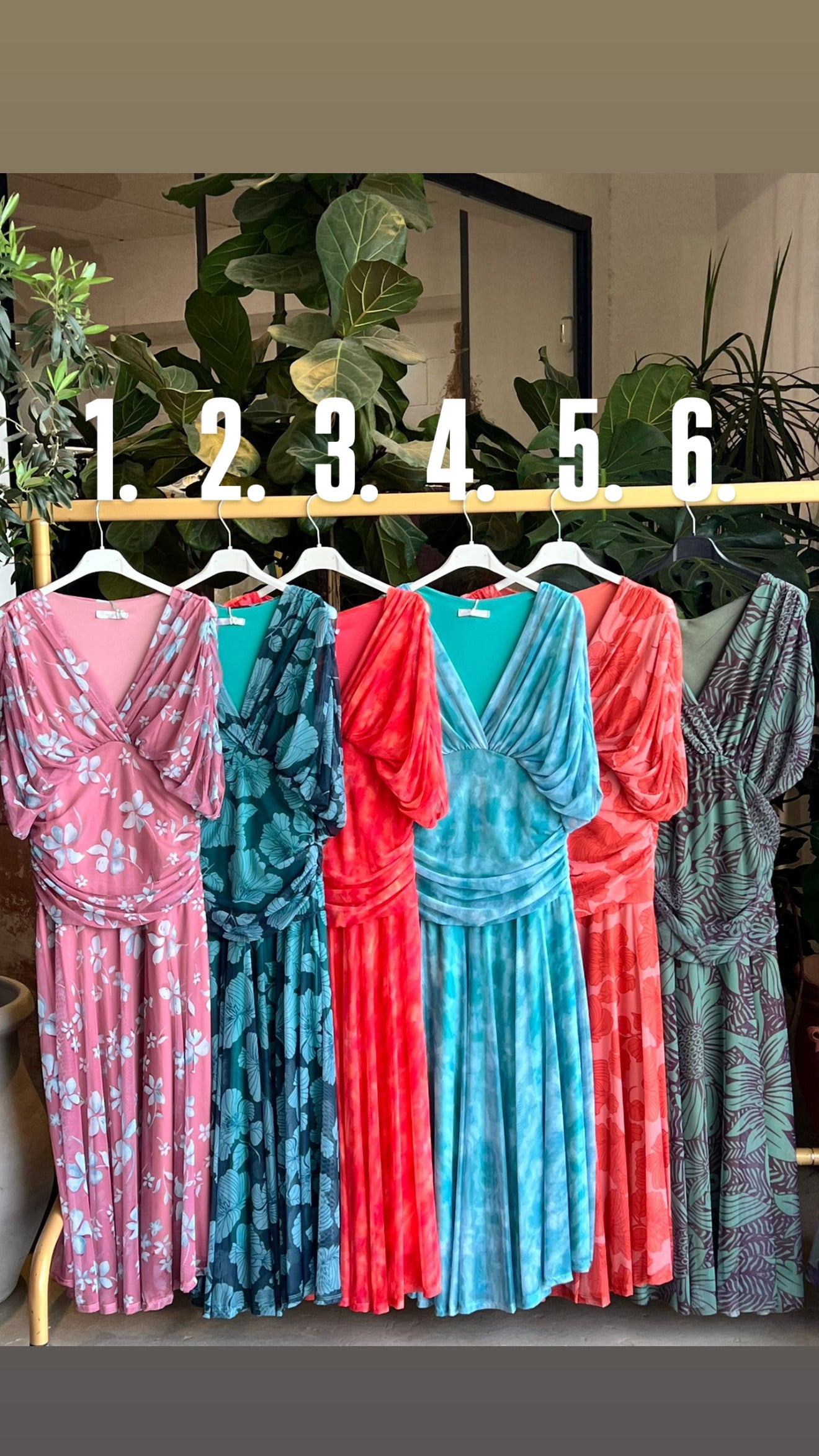Vestido frunces