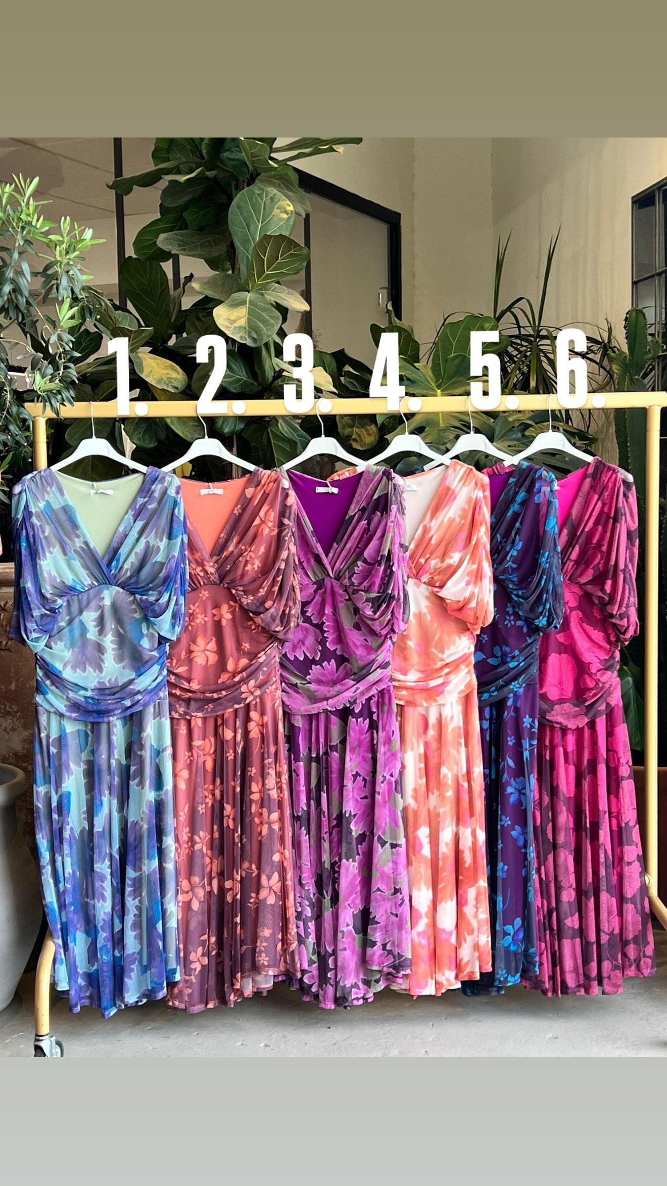 Vestido frunces