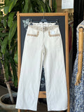 Pantalón abalorios